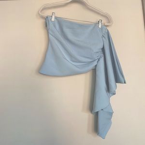 Misguided Strapless Shirt